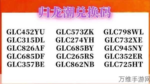 归龙潮2024年度兑换码盛宴，独家大全及获取攻略
