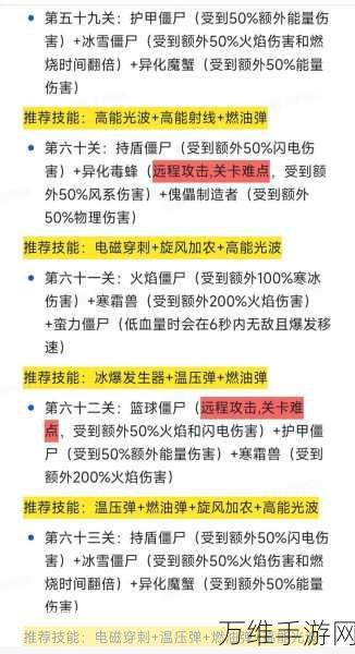 手游神技揭秘，向僵尸开炮！干冰弹技能深度剖析