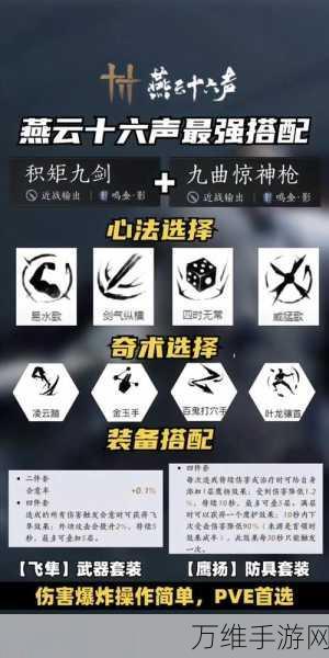 燕云十六声，无名剑法武学升级全攻略，素材获取秘籍大公开！