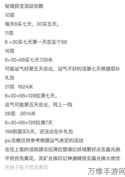 寻道大千轮回秘境深度解析，空仓流玩法策略与实战技巧