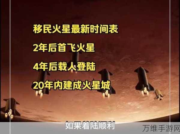 火星探索新纪元，马斯克宣布手游联动，开启星际航行者挑战赛