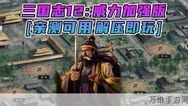 三国志12威力加强版，解锁跨朝代英雄，驰骋乱世新篇章