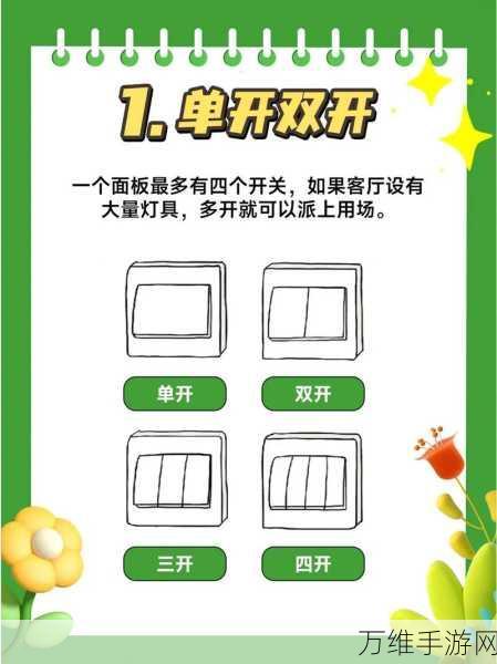 手游操控新升级，双控开关详解与实战应用，对比单控开关优势