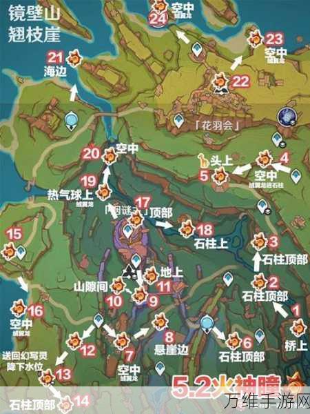 原神风神瞳位置分布-原神风神瞳全收集大全