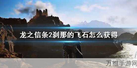 龙之信条2飞石购买攻略，解锁神秘材料，提升战斗实力