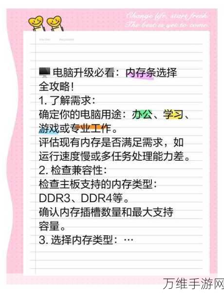 手游玩家必看！DDR3 vs DDR4，内存条选择全攻略，提升游戏性能的关键一步