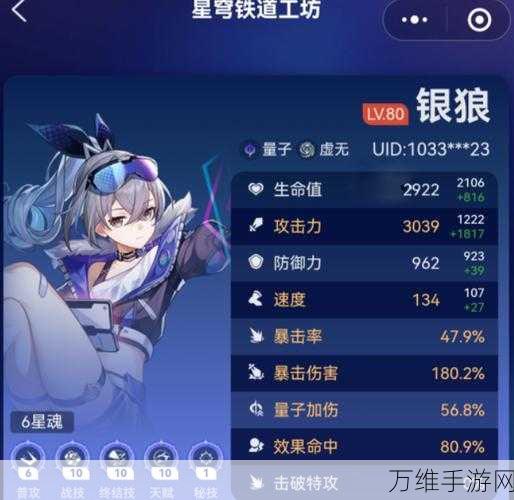 崩坏星穹铁道银狼突破材料全揭秘,助你实力飙升!