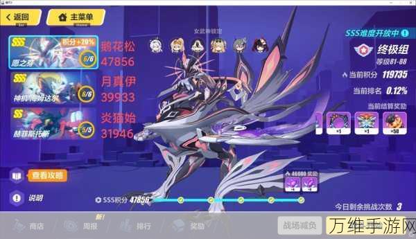 崩坏3记忆战场深度攻略,揭秘和平使者BOSS战策略