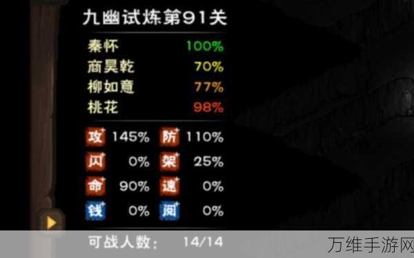 烟雨江湖深度揭秘,九幽试炼全攻略及位置详解