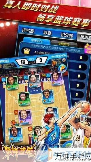 都市篮球手游,激情竖版对决,畅享热血赛场
