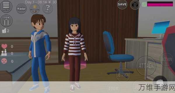 樱花女生校园逃脱大冒险,融合校园元素与逃脱玩法的精彩游戏解析
