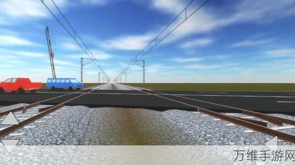 火车赛车 3D 游戏,风驰电掣的火车竞速之旅