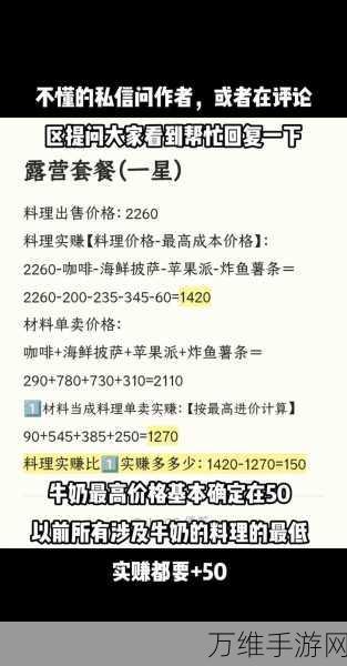 心动小镇美食烹饪大赛全攻略,解锁独家美食秘籍!
