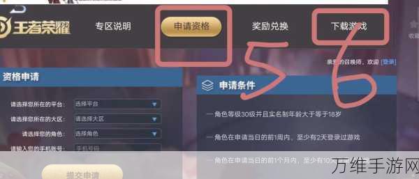 王者荣耀体验服申请全攻略,揭秘官方入口与申请细节