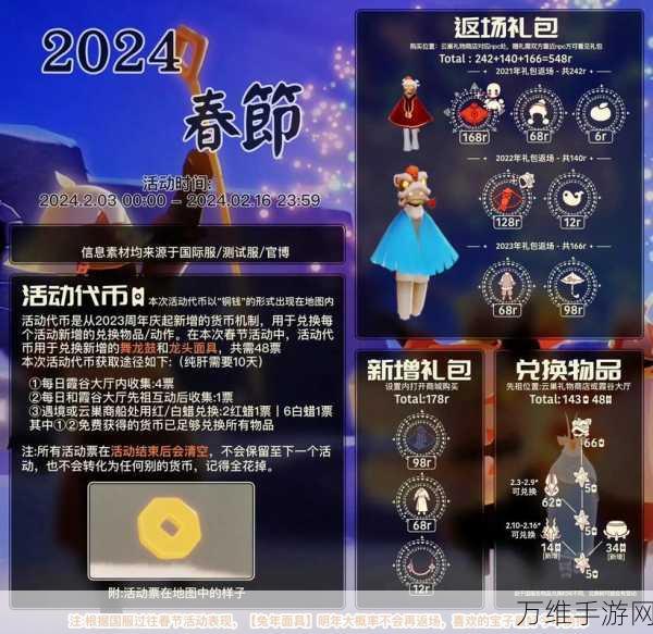 光遇礼遇卡全揭秘,珍稀道具与限定福利一网打尽