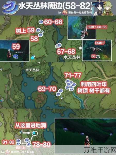 原神树王圣体菇采集全攻略,解锁高效采集点,助你角色快速升级!