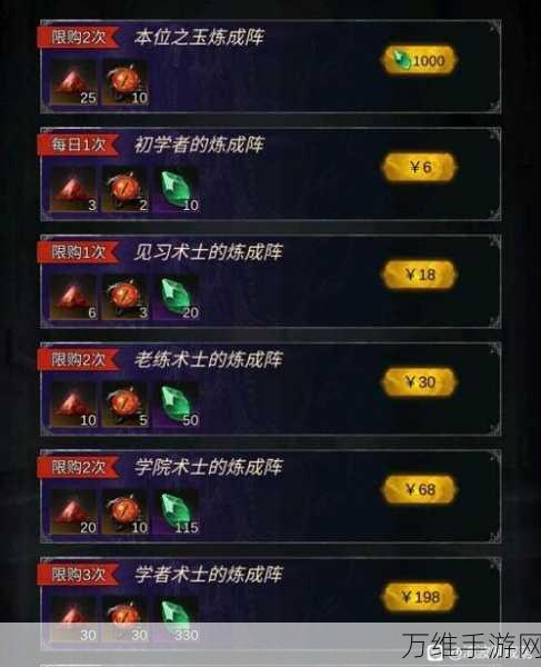 手游攻略,地下城堡3本位之玉高效使用指南