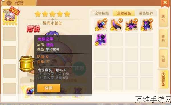 弹弹堂大冒险顶尖宠物排行,揭秘最强战斗伙伴!