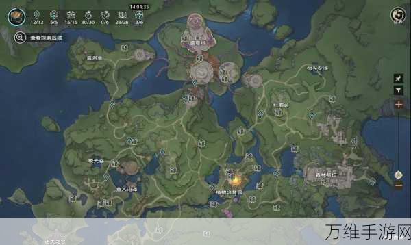 探秘塔瑞斯世界,迷雾森林全宝箱分布攻略,解锁隐藏宝藏!