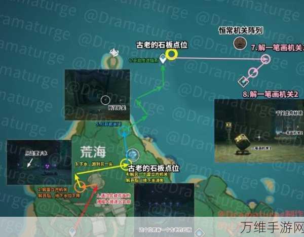 原神探索揭秘,解锁恒常机关阵列荒海的神秘通道