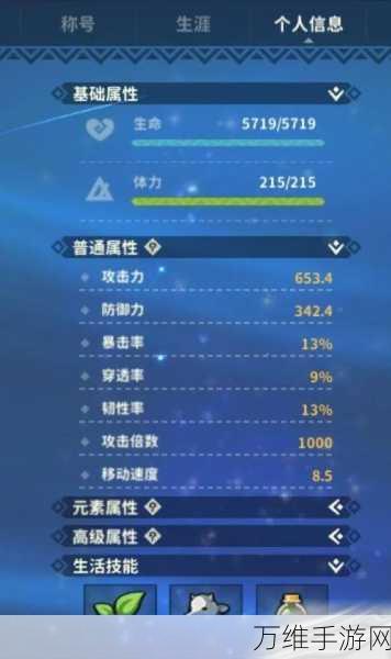 狩猎时刻武器属性全解析,打造专属你的战斗流派!