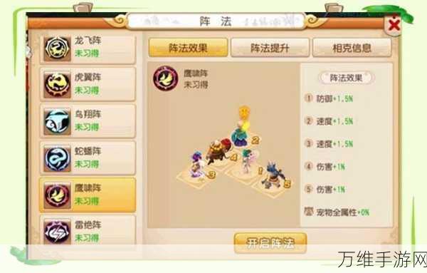 手游攻略,揭秘天天传奇最强阵型搭配与阵法属性深度剖析