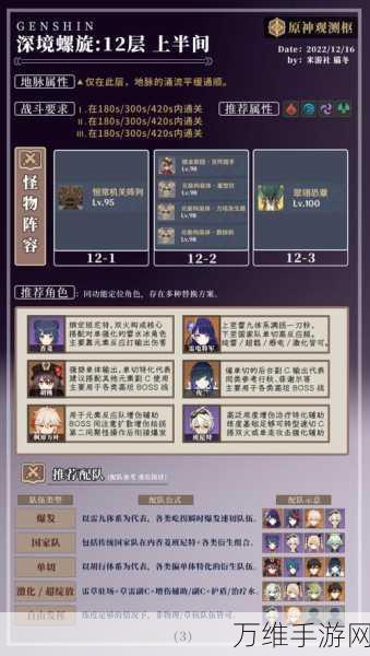 原神深境旋螺解锁全攻略,挑战与奖励一网打尽