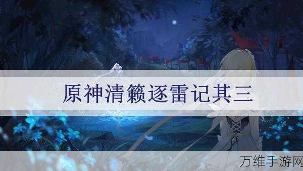 原神清籁逐雷记其二,详尽通关秘籍与雷音权现挑战攻略