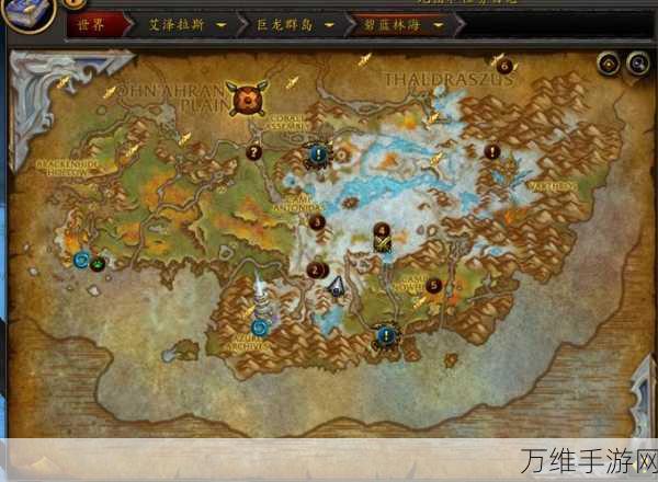 魔兽世界探险指南,揭秘凄凉之地适合等级与详尽位置