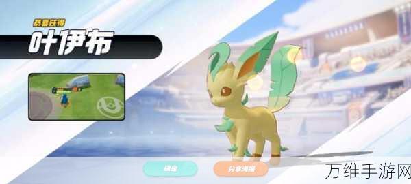 宝可梦大集结叶伊布实战攻略,掌握技巧,称霸竞技场!