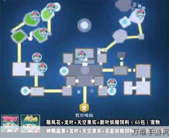 手游攻略,揭秘创造与魔法星月狐饲料独家配方