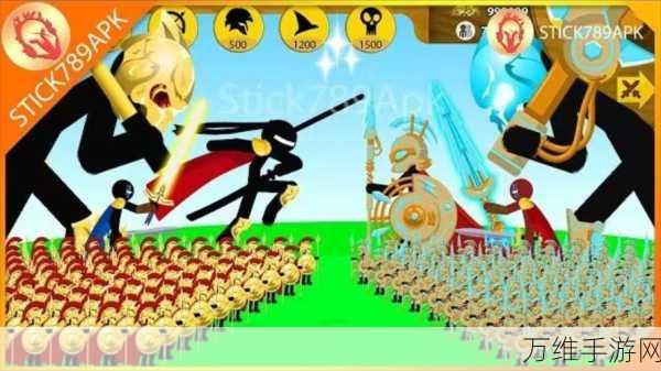 火柴人战争现代版无限钻石版,策略激战,全新体验