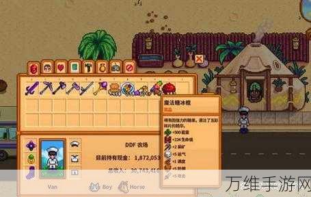 星露谷物语,揭秘魔法糖冰棍的神秘售价与市场奥秘