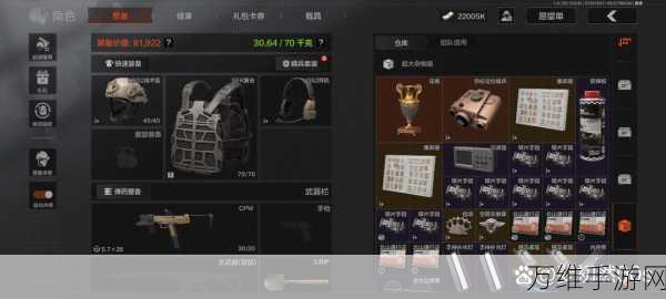 手游攻略,全面解析暗区突围仓库扩容秘籍