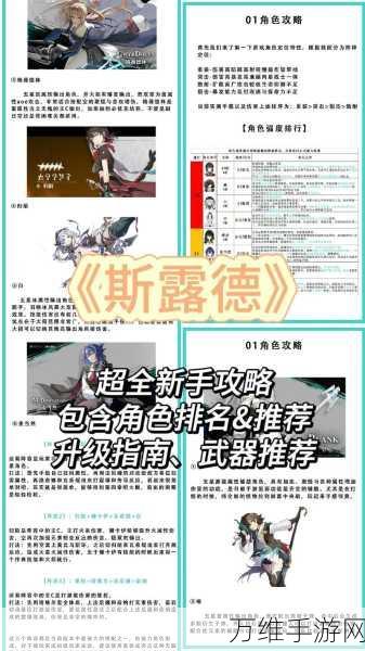 斯露德四星角色自选指南,解锁你的专属战斗伙伴!