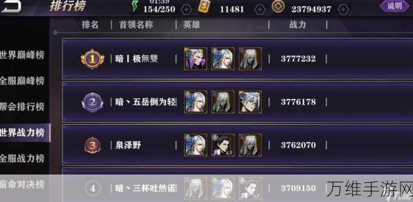 影之刃3金币速刷攻略,揭秘高效赚取金币的秘密途径