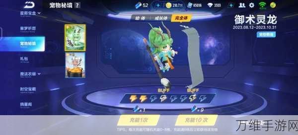 QQ飞车手游御术灵龙全解析,特性技能与赛道表现大揭秘