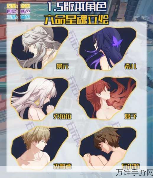 崩坏星穹铁道全角色六命立绘盛宴,珍藏版图鉴大公开