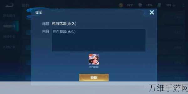 王者荣耀纯白花嫁抽奖全攻略,价格揭秘与中奖秘籍