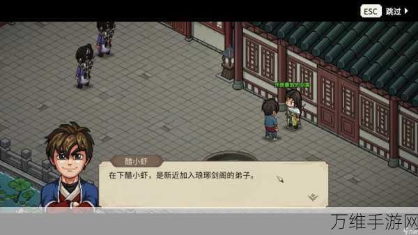 琅琊剑阁入门秘籍,大侠立志传琅琊剑阁加入全攻略