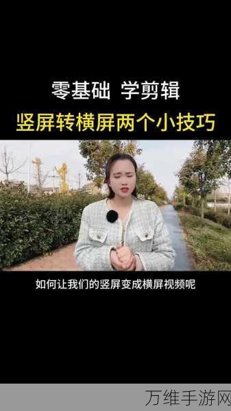 必剪APP技巧揭秘,轻松实现竖屏转横屏,打造专业级手游视频