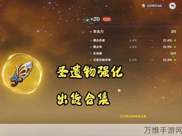 原神希格雯圣遗物词条搭配指南,解锁她的战斗潜能!
