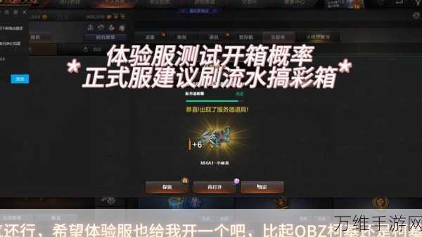 穿越火线体验服申请全攻略,解锁独家赛事与武器抢先体验!