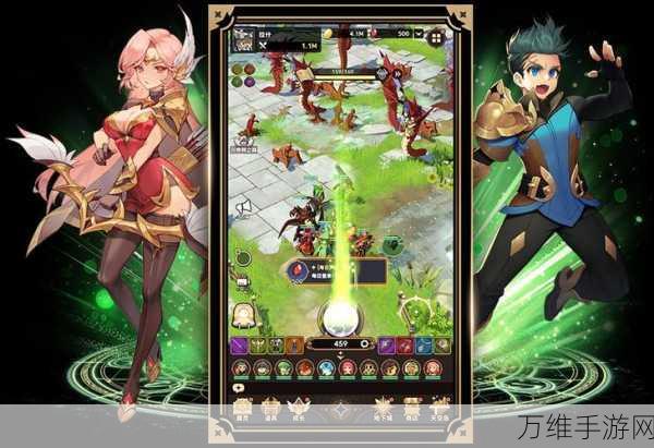 不一样传说,免广告存档 畅玩放置策略战斗RPG
