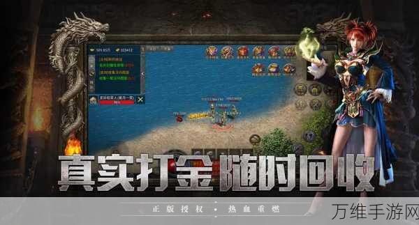 圣龙传奇高爆版,重铸经典传奇的热血之旅