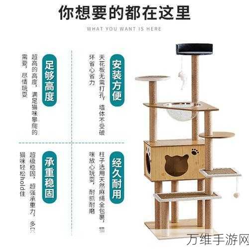 小森生活猫爬架湖蓝怎么获得