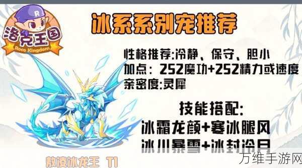 洛克王国冰龙王技能加点全解析,打造极致战斗力的秘诀