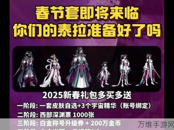 DNF2025春节套多买多送豪华奖励全揭秘