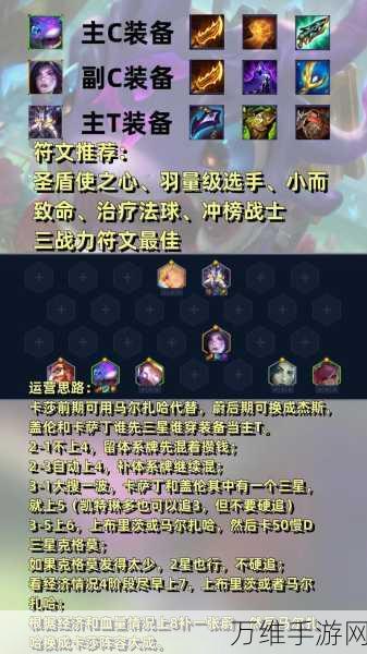 金铲铲之战s6丽桑卓专属强化怎么玩