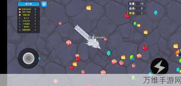畅玩全新贪吃蛇类游戏,滑行与碾压的精彩之旅